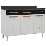 Balcão de Cozinha Telasul Mirage New: Aço, Estilo e Praticidade! - imagem 1