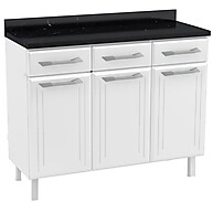 Balcão de Cozinha Topázio: Aço Triplo e Design! - imagem 1