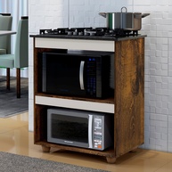 Balcão de Cozinha Turim: Cooktop 4 Bocas + Espaço! - imagem 1