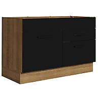 Balcão de Pia 120x60 cm com 2 Gavetas e 1 Porta - Agata Madesa - imagem 1