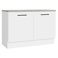 Balcão de Pia Cozinha Branco Agata 120cm – Madesa - imagem 1
