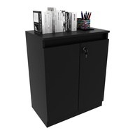 Balcão Escritório Preto CR25046: Organize-se com Segurança! - imagem 1