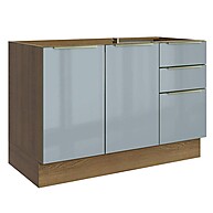 Balcão Madesa Lux 120 cm: Elegância e Espaço na Sua Cozinha - imagem 1