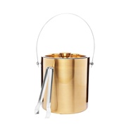 Balde de Gelo Dourado Wolff: Elegância para Seu Drink! - imagem 1