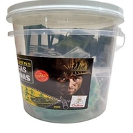 Balde de Brinquedos Forças Armadas Gulliver - 75 Peças para Brincadeiras Criativas - imagem 2