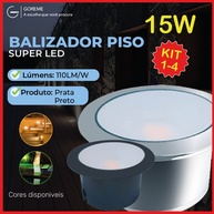 Balizador LED Embutir: Ilumine seu Jardim com Estilo - imagem 1