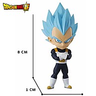 Boneco Vegeta Chibi Master Wave: Colecione Dragon Ball! - imagem 2