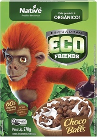 Eco Friends Choco Balls Orgânico Native 270g - imagem 1