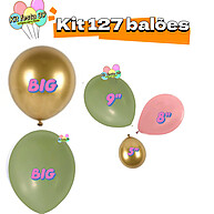Kit 127 Balões: Decore Sua Festa com Elegância! - imagem 2