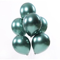 Balões Metalizados Verdes: 25 Unidades! - imagem 1