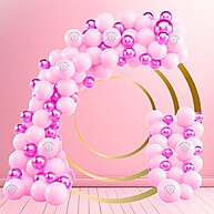 Balões Rosa e Pink: Kit Festas Vibrantes! - imagem 1