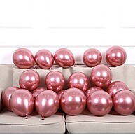 Balões Vermelhos Metalizados: 25 Unidades! - imagem 1
