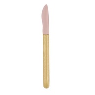 Colher de Bambu e Silicone Rosa para Bebês – Segura, Ecológica e Antimicrobiana - imagem 4