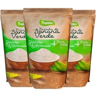 Kit c/ 3und Farinha de Banana Verde TROPDAN 500g - imagem 2