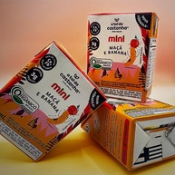 Kit 3X: Leite Vegetal Mini Maçã e Banana Orgânico A Tal da Castanha 200ml - imagem 4