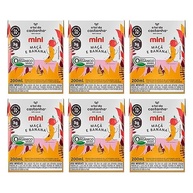 Kit 6X: Leite Vegetal Mini Maçã e Banana Orgânico A Tal da Castanha 200ml - imagem 1