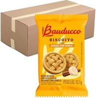 Biscoito Amanteigado Banana Com Canela Bauducco Caixa 100 Sachês - imagem 3