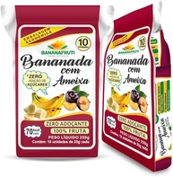 Bananada Zero Açúcar com Ameixa - Bananafruti - 250 g - imagem 1