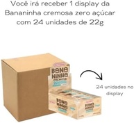 Bananinha Cremosa Zero Oliveira 24unx22g - imagem 1