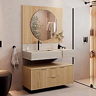Bancada Porcelanato 100cm: Beleza e Praticidade - imagem 1