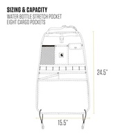 Organizador Universal Carhartt de Nylon para Banco Traseiro - Mantenha Tudo em Ordem! - imagem 3