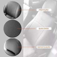 Capa Banco Couro Corvin Pro - Proteção e Estilo para Gol G2 ao G6 - imagem 4