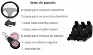 Capa de Banco Strada 2019-2024: Proteção Impermeável e Estilo para Sua Cabine - imagem 5