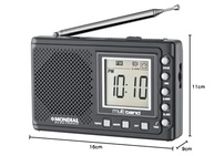 Rádio Portátil Mondial Multi Band 2 RP-04 Preto: Sua Música em Qualquer Lugar! - imagem 4
