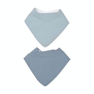 Babador Bandana Liso Papi Baby - Conjunto com 2 Unidades para Bebês - imagem 2