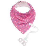 Bandana Coração com Prendedor de Chupeta Buba - Proteção e Estilo para Bebês - imagem 2