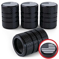 Tampas de Válvula de Alumínio Bandeira Americana: Estilo e Proteção Antiferrugem para Seu Veículo - imagem 2