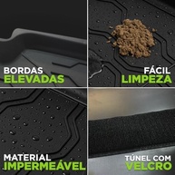 Tapete Bandeja Jeep Commander 2021-2026: Proteção Impermeável e Antiderrapante - imagem 4