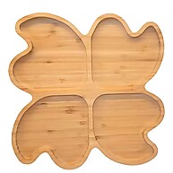 Bandeja Petisqueira MDF 4 Divisórias Flor DC1146 - Yoss - imagem 1