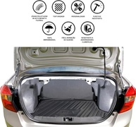 Protetor de Porta-Malas Ka+ Sedan (2015-2023) - Bandeja Em Relevo Premium - imagem 4