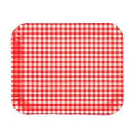 Bandeja Xadrez Vermelho Rizzo: Sirva com Estilo! - imagem 1