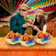 Cestinha Food Truck Junina: 25 Bandejas! - imagem 2