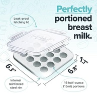 Souper Cubes MyMilk - Bandejas de Silicone para Congelar Leite Materno com 227g de Capacidade - imagem 3