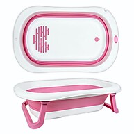 Banheira Infantil KaBaby Rosa: Segurança e Praticidade - imagem 1