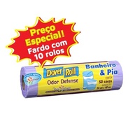 Dover Roll Odor Defense Banheiro & Pia - Pacote com 10 Unidades | Neutralize Maus Odores com Aroma Fresco - imagem 5