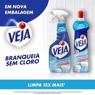 Limpador Spray Veja Anti Bac Banheiro Oxi 500ml - Elimina 99,9% das Bactérias - imagem 4