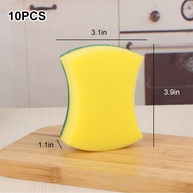 10 Esponjas de Limpeza Multiuso - Cozinha, Banheiro e Louças Anti-arranhões - imagem 2