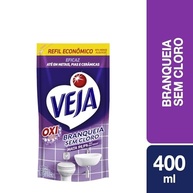 Veja Limpador de Banheiro Antibacteriano com Lavanda 400ml - Refil Econômico - imagem 3