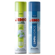 Kit Jimo Limpa Vidros + Limpa Box & Banheiro 400ml - Potência de Limpeza em Dobro - imagem 1