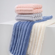 Toalhas de Mão de Veludo Coral Macio - Ultra Absorvente e Leve para Banheiro e Uso Diário - imagem 4