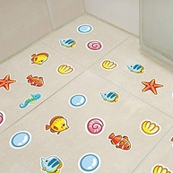 Adesivos Decorativos Fundo do Mar Antiderrapantes para Banheiro Infantil - 20 Unidades - imagem 3