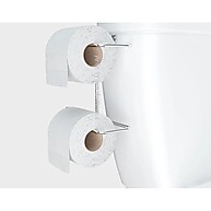 Suporte Duplo Para Papel Higiênico: Organize Seu Banheiro! - imagem 1