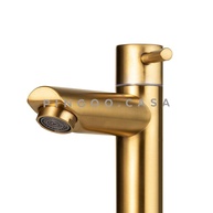Torneira Dourada Inox Escovado: Elegância para seu Banheiro - imagem 2