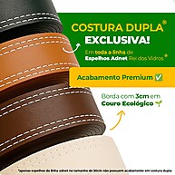 Espelho Adnet 60cm: Elegância Vintage para seu Banheiro - imagem 2