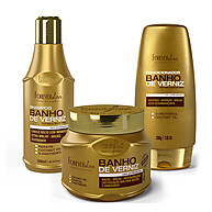 Banho de Verniz Forever Liss: Kit Completo para Cabelos Incríveis - imagem 1