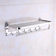 Toalheiro Inox Duplo 60cm: Organize seu Banho! - imagem 2